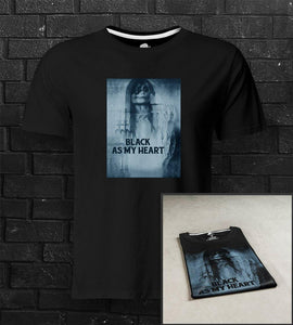 DTG #BlackAsMyHeart Black Tee - theDaDaist