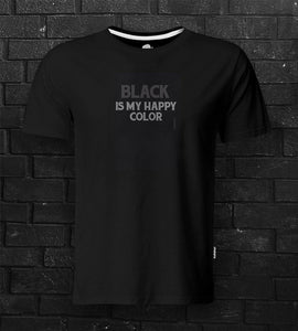 DTG #BlackIsHappyColor Black Tee - theDaDaist