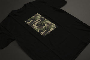 DTG #CamoPatch Black Tee - theDaDaist