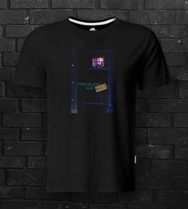DTG #FocusOneself Black Tee - theDaDaist
