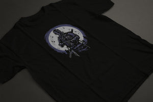 DTG #GasMaskSoldier Black Tee - theDaDaist