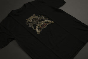 DTG #Samurai Black Tee - theDaDaist