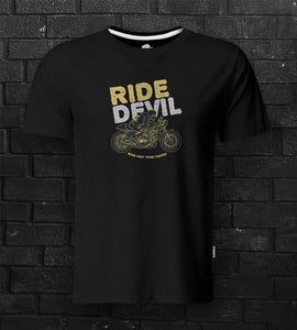 DaDa Ride Devil Black Tee - theDaDaist