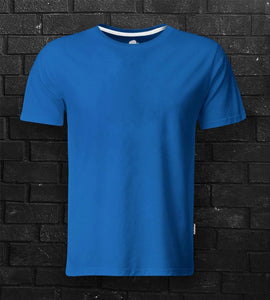 DaDa Plain Blank Core Blue Tee - theDaDaist