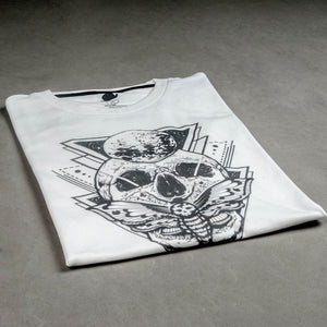 DTG #MoonSkull White Tee - theDaDaist