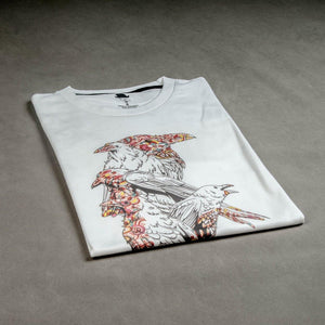 DTG #Crows White Tee - theDaDaist