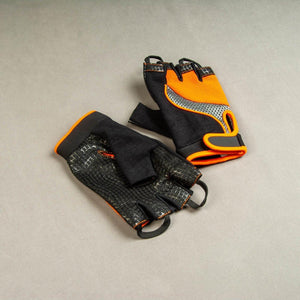 Fitbull G-Grip Orange Gloves - theDaDaist