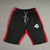 Speedy Red Twin Panel Dry Fit Shorts - theDaDaist