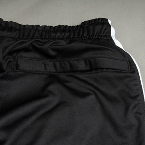 Speedy White Twin Panel Dry Fit Shorts - theDaDaist