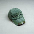 OTB Green Washed Denim Cotton Cap - theDaDaist