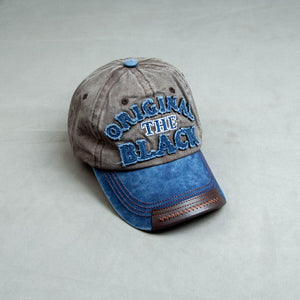 OTB #RustyBlue Washed Denim Cotton Cap - theDaDaist