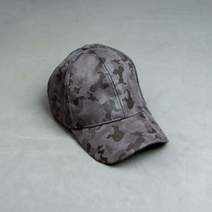 Camo Grey Suede Cap - theDaDaist