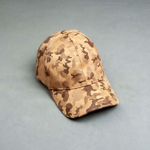 Camo Camel Suede Cap - theDaDaist