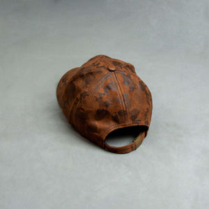 Camo Brown Suede Cap - theDaDaist