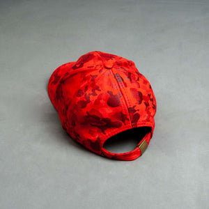 Camo Red Suede Cap - theDaDaist