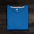 DaDa Plain Blank Core Blue Tee - theDaDaist