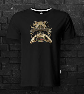 DTG #Samurai Black Tee - theDaDaist
