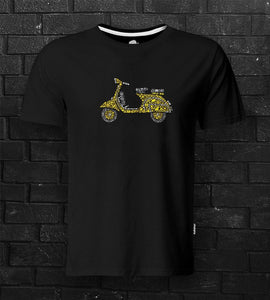DTG #Scooter Black Tee - theDaDaist