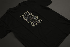 DTG #Skate Black Tee - theDaDaist