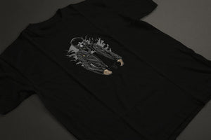 DTG #SkyFighter Black Tee - theDaDaist