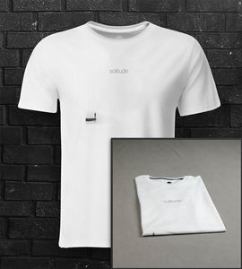 DTG #Solitude white Tee - theDaDaist