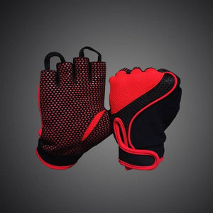 Fitbull E-Grip Red Gloves - theDaDaist